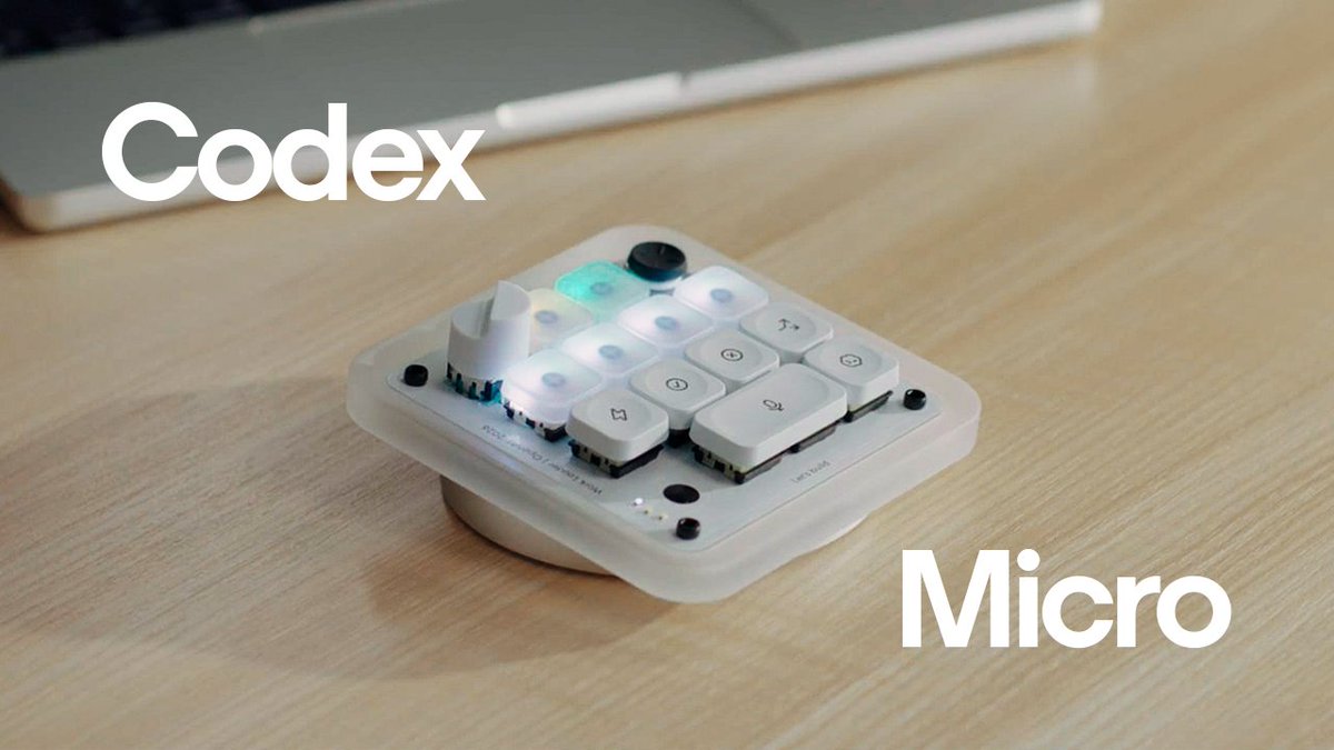 Codex Micro 键盘