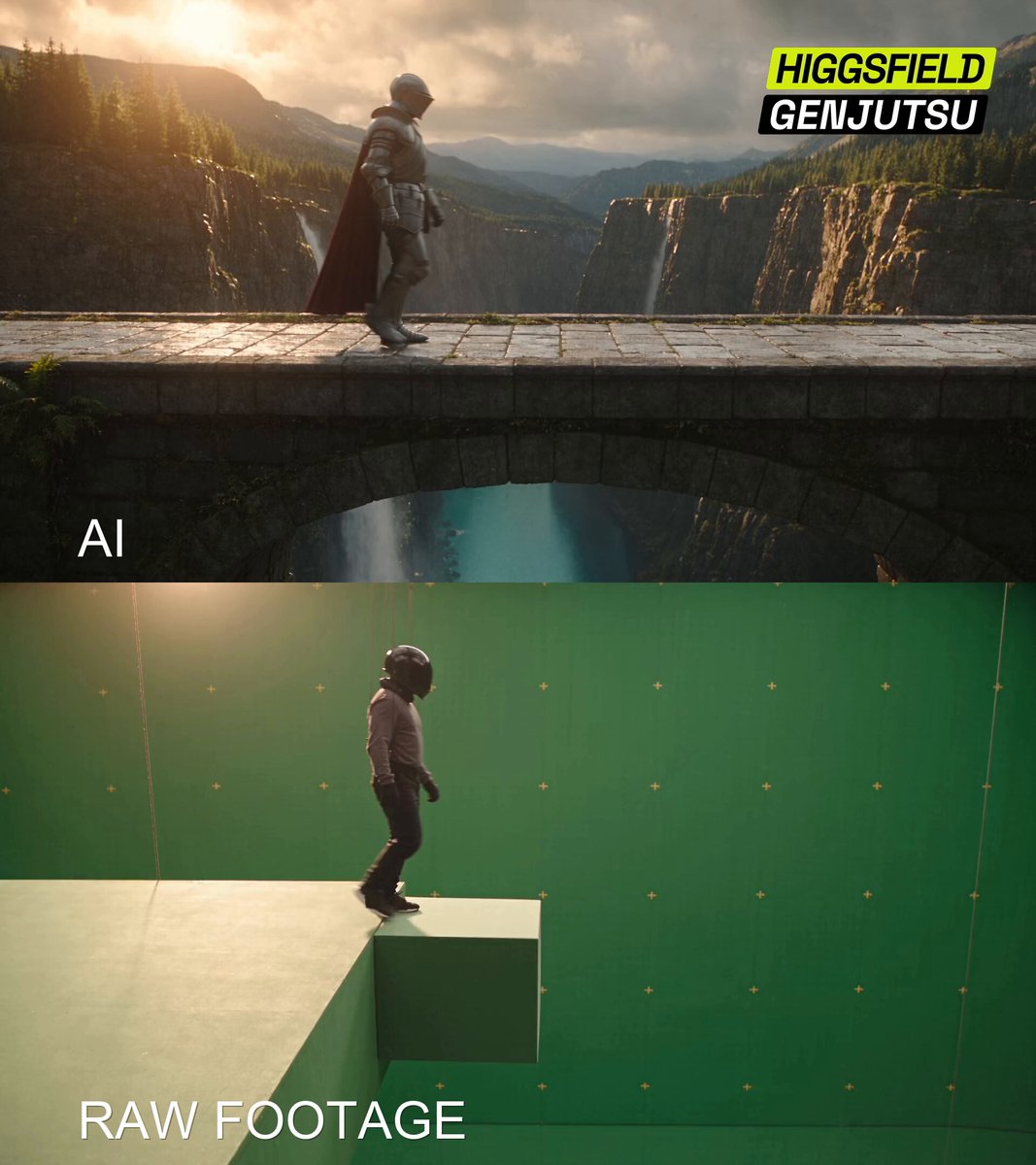 Higgsfield Genjutsu motion control
